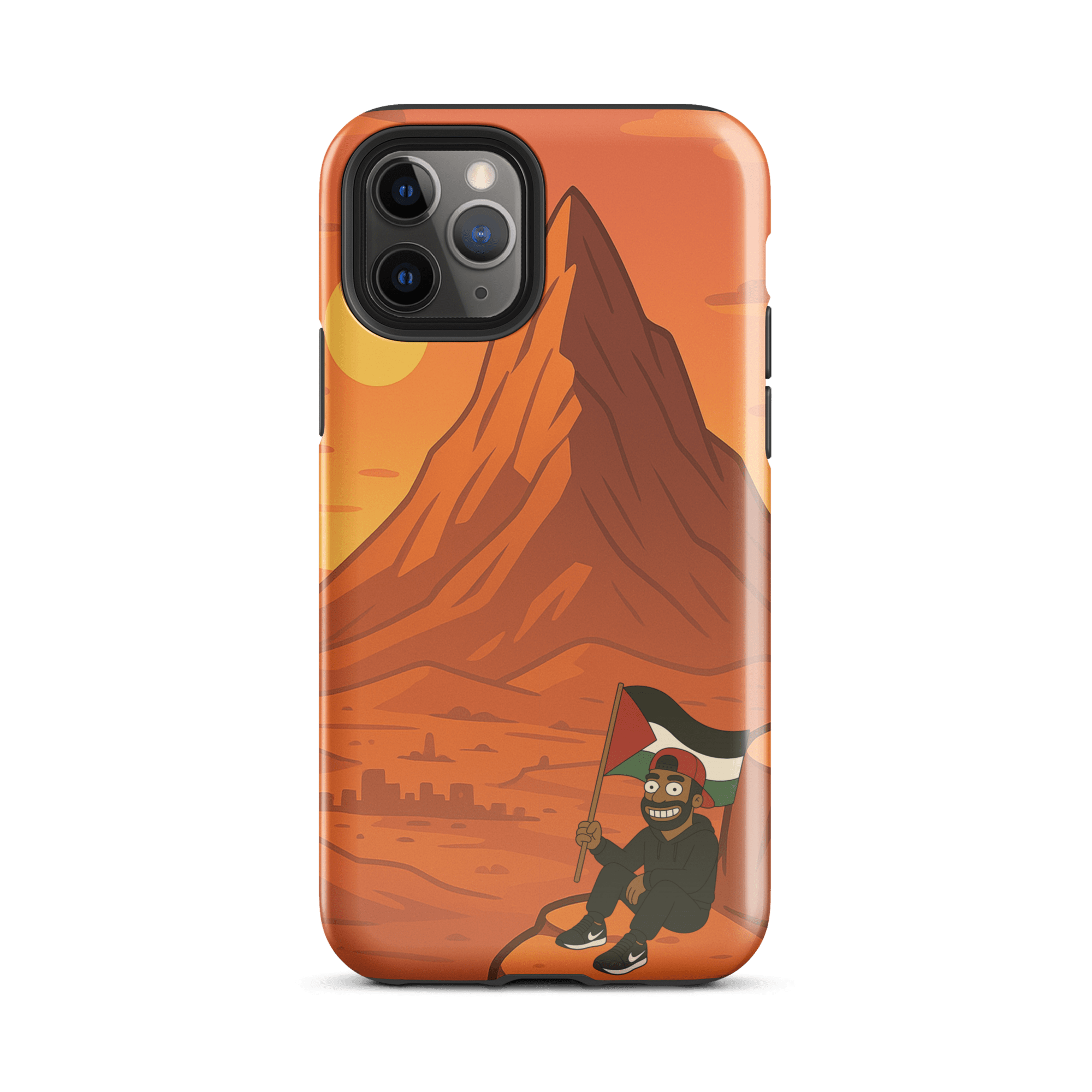 HASSAN FREE PALESTINE iPhone COVER® - BLOKKEN ER VARM