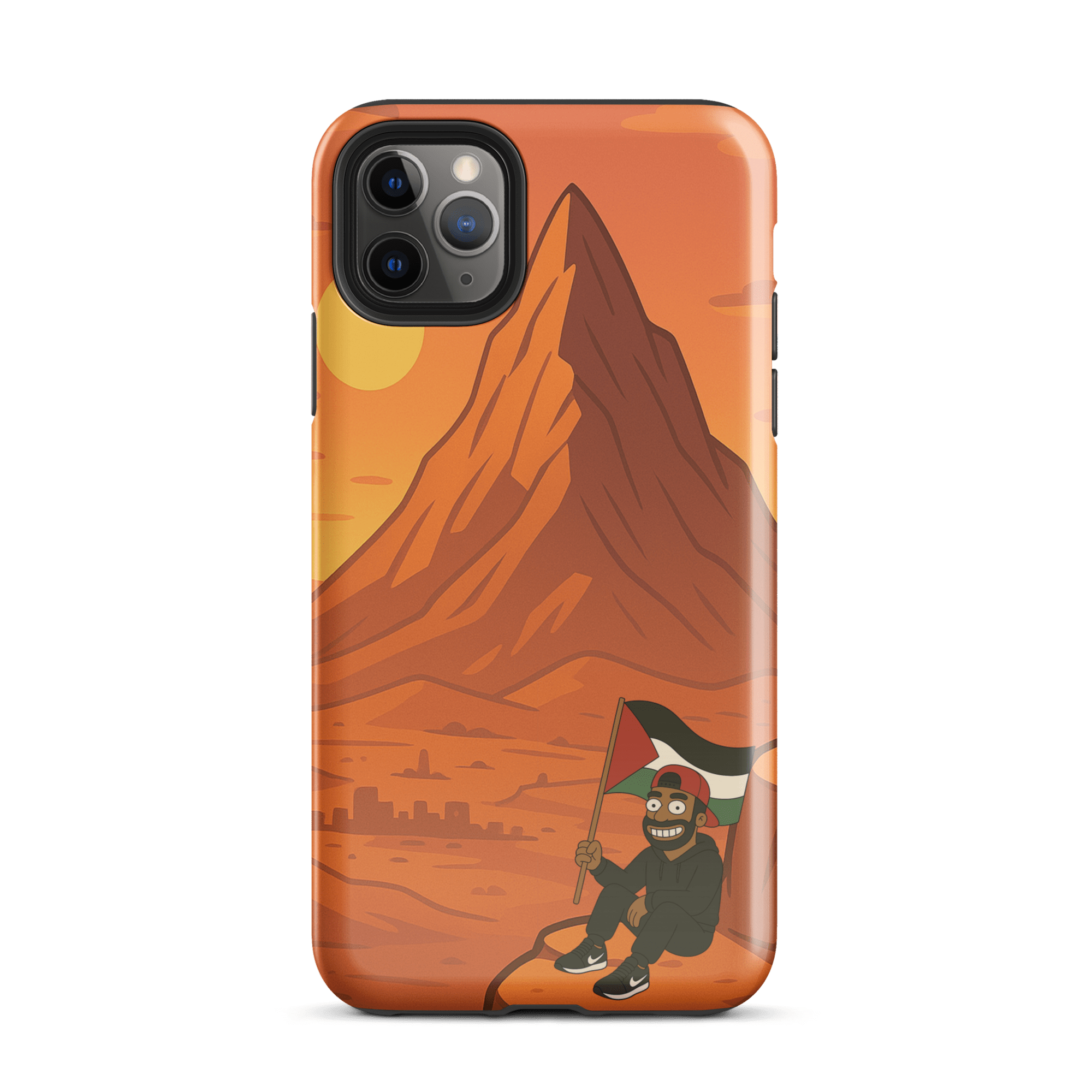 HASSAN FREE PALESTINE iPhone COVER® - BLOKKEN ER VARM