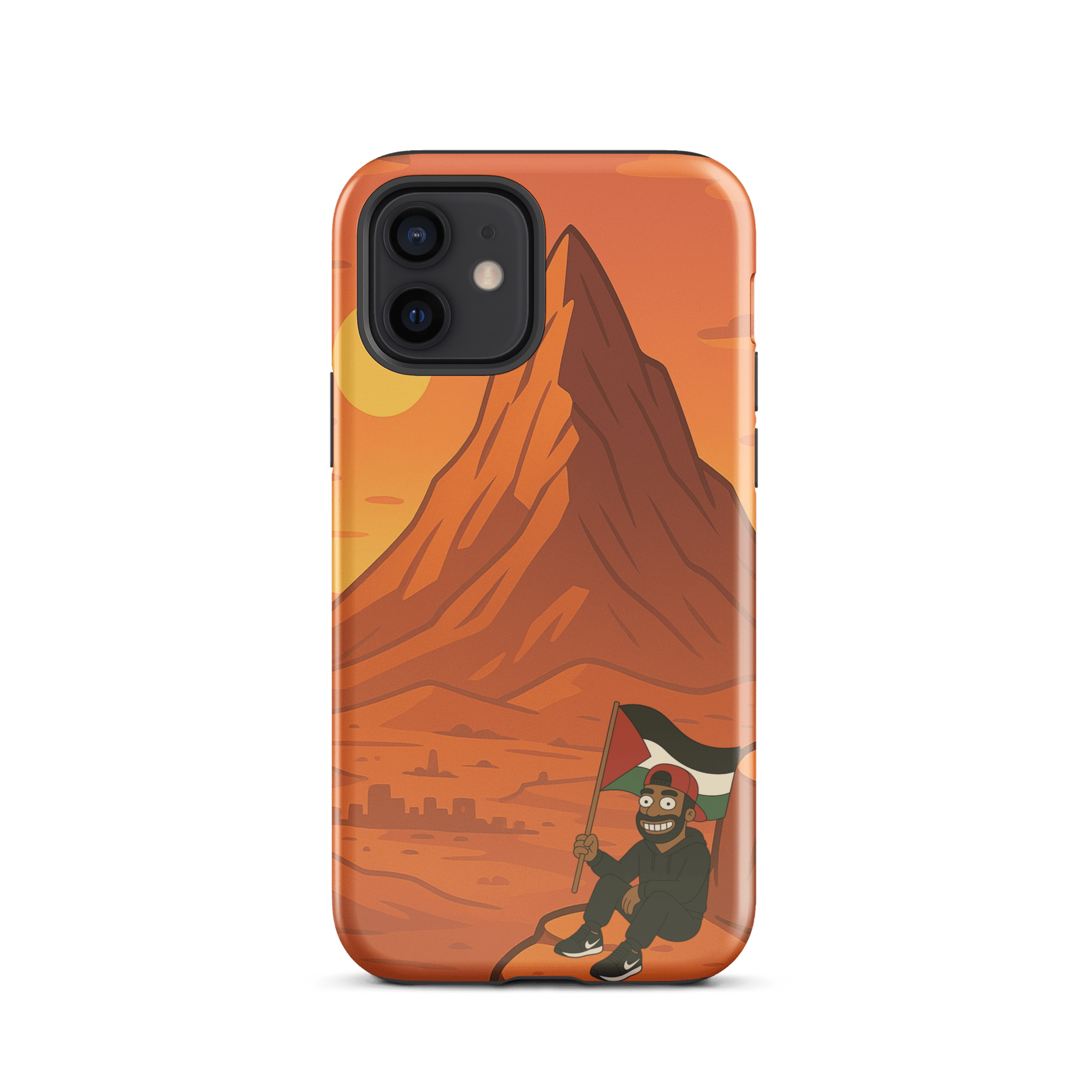 HASSAN FREE PALESTINE iPhone COVER® - BLOKKEN ER VARM