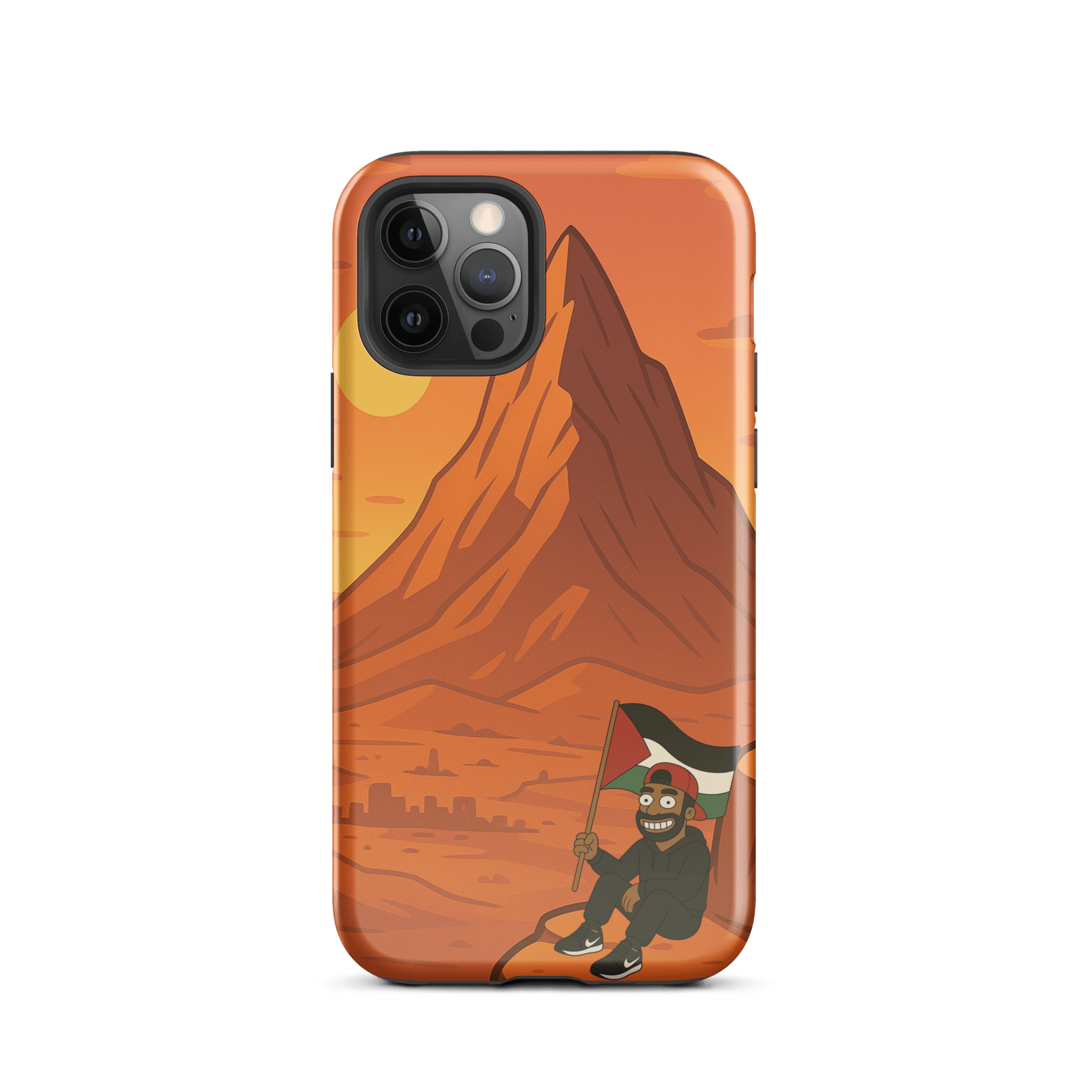 HASSAN FREE PALESTINE iPhone COVER® - BLOKKEN ER VARM