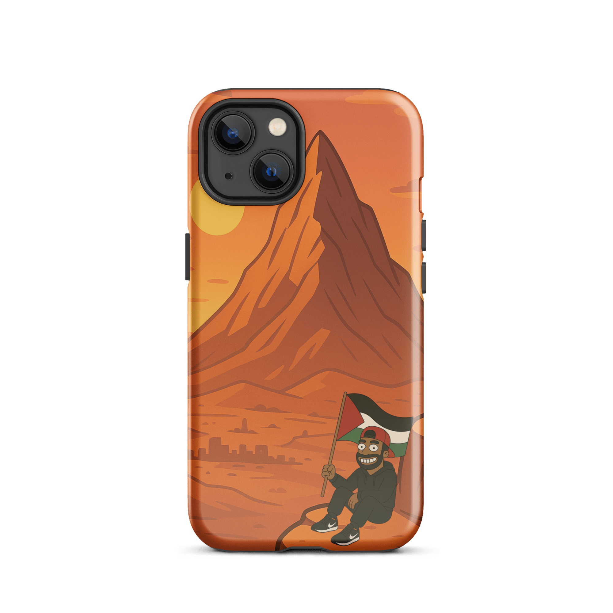 HASSAN FREE PALESTINE iPhone COVER® - BLOKKEN ER VARM