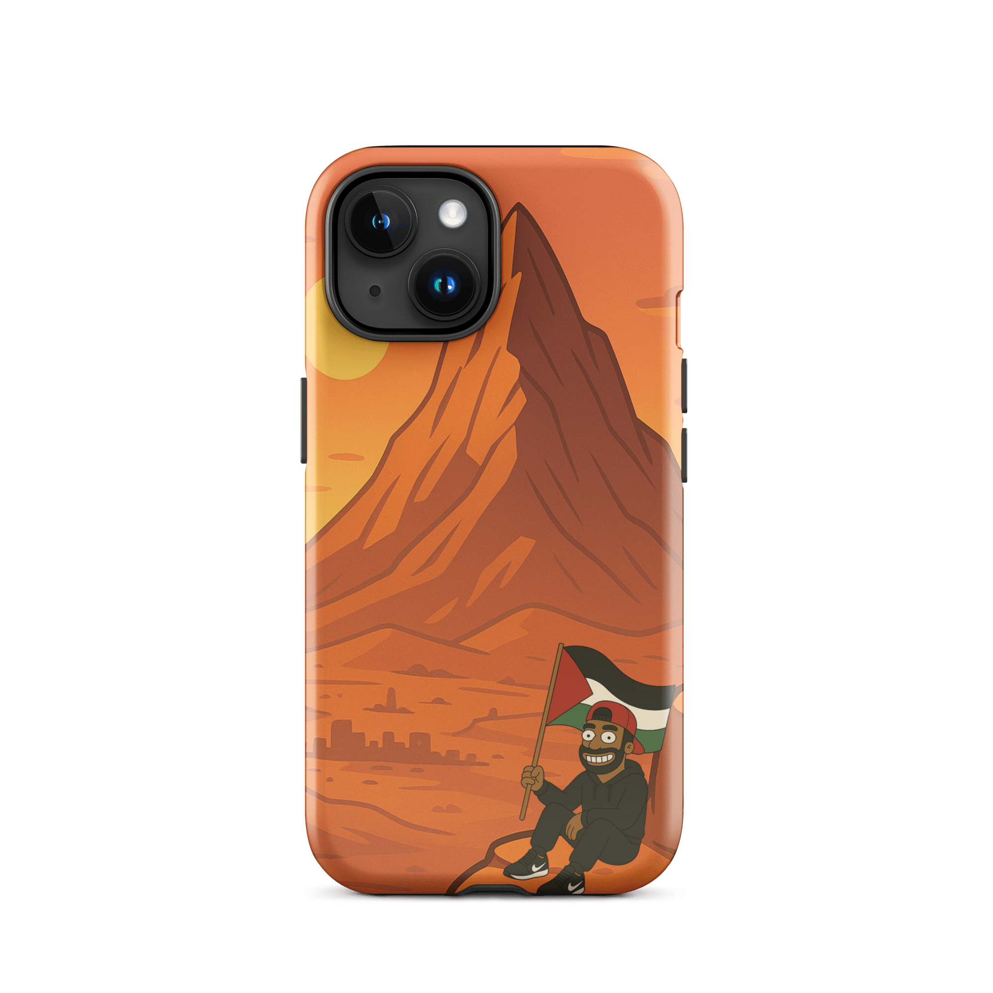 HASSAN FREE PALESTINE iPhone COVER® - BLOKKEN ER VARM