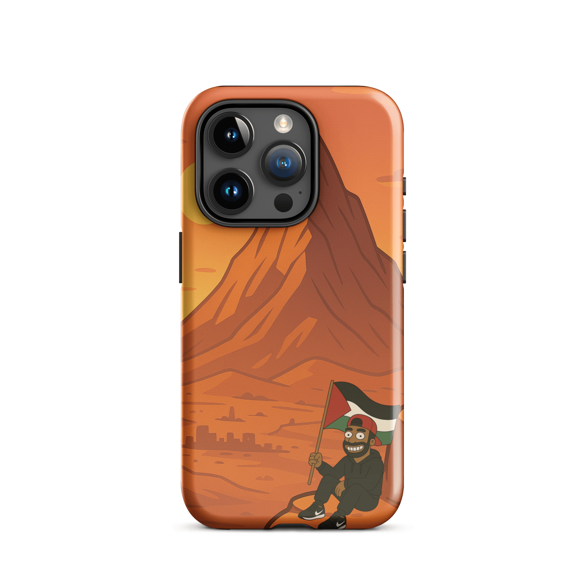 HASSAN FREE PALESTINE iPhone COVER® - BLOKKEN ER VARM