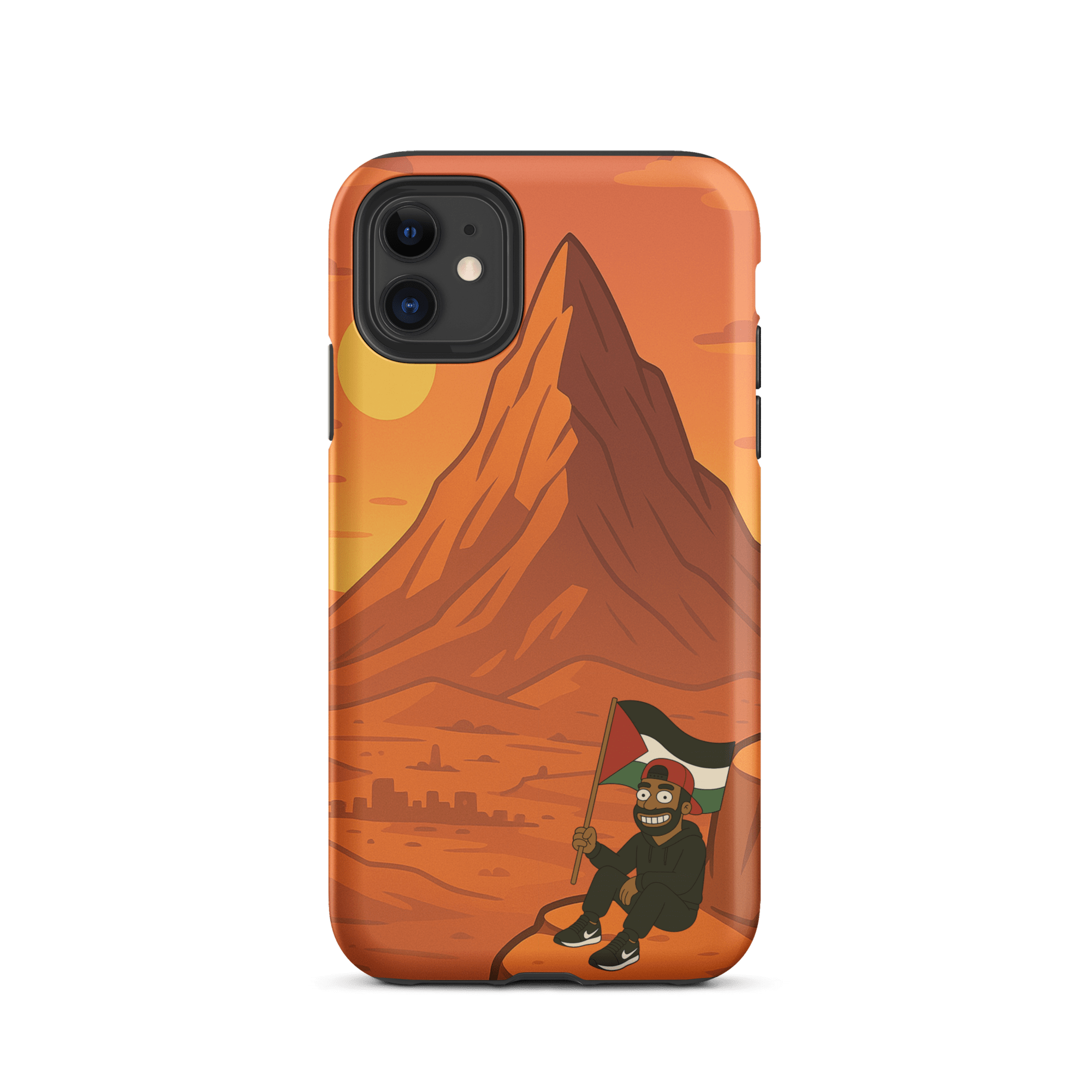 HASSAN FREE PALESTINE iPhone COVER® - BLOKKEN ER VARM