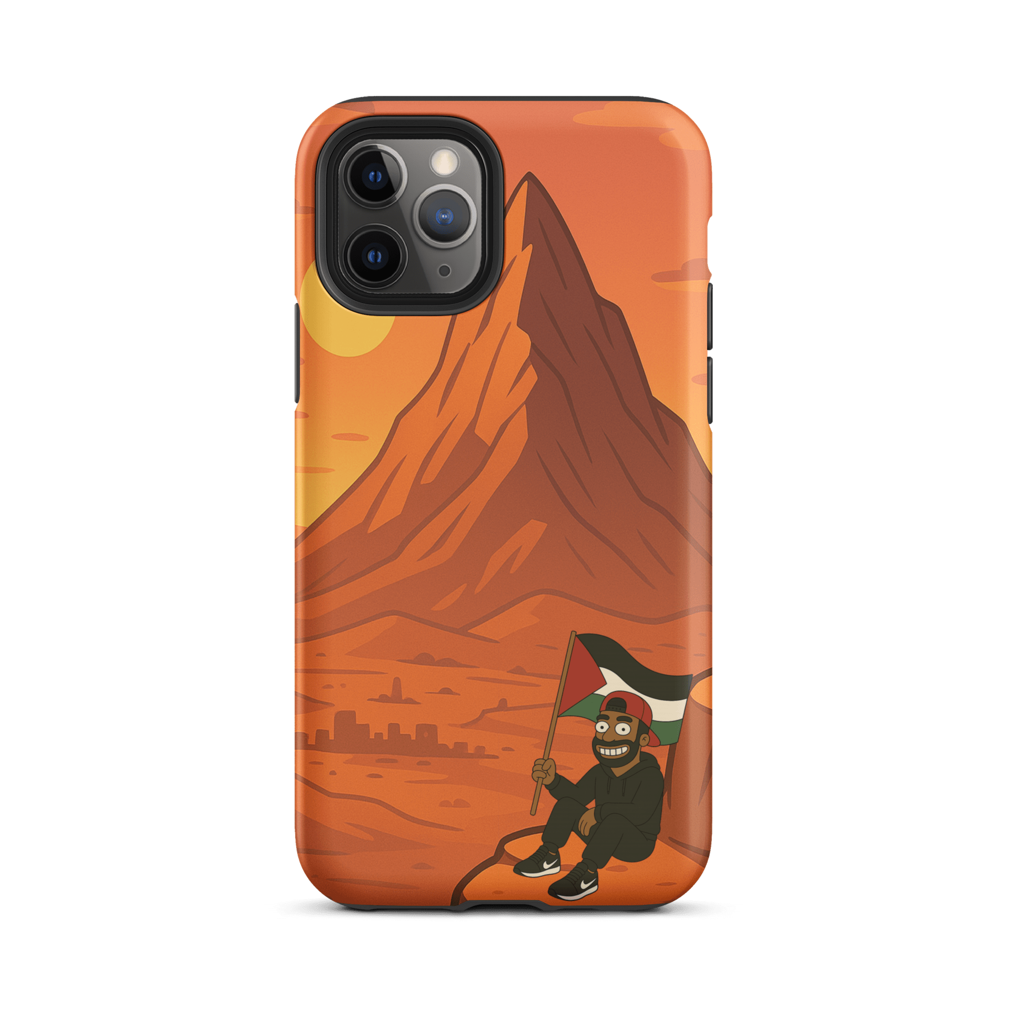 HASSAN FREE PALESTINE iPhone COVER® - BLOKKEN ER VARM