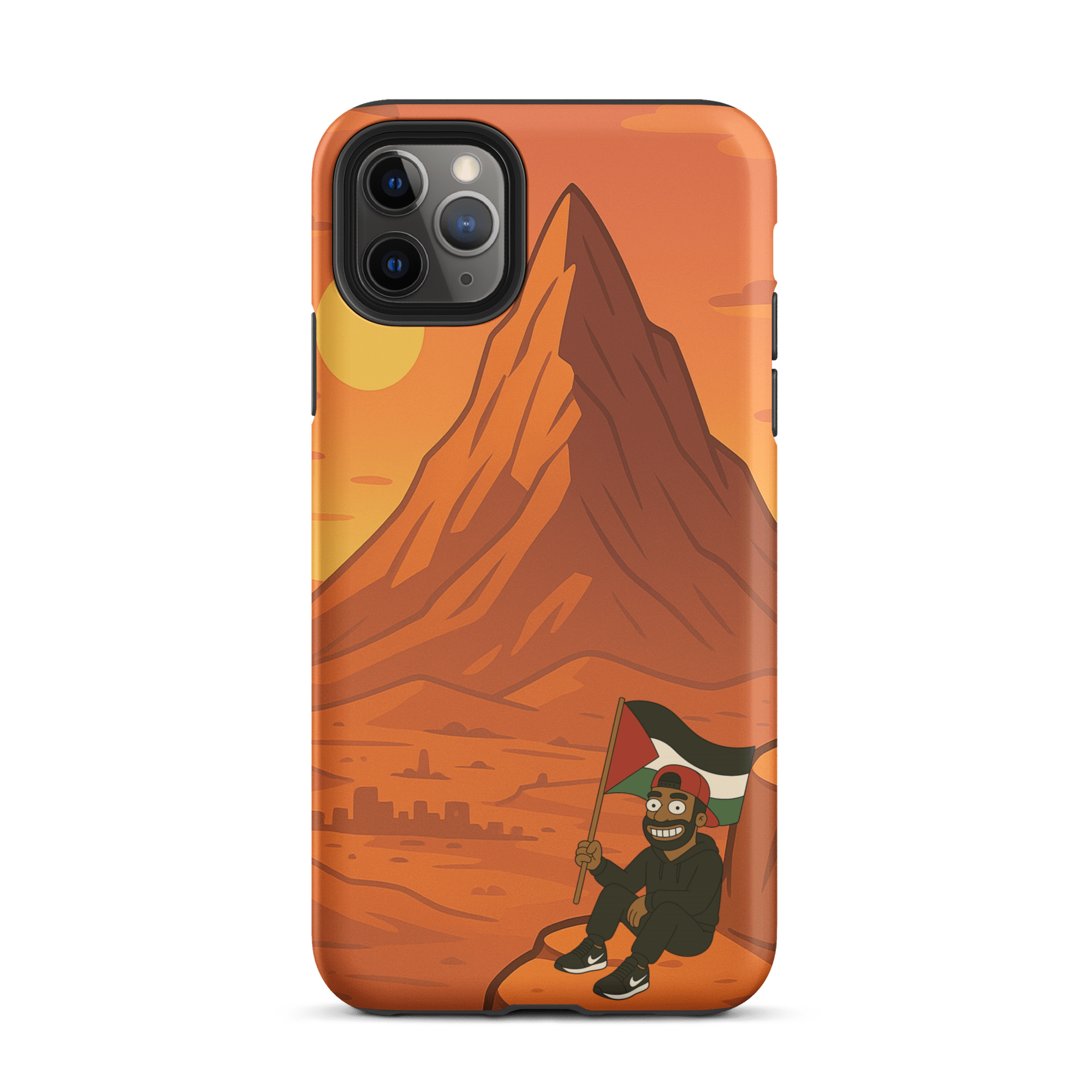 HASSAN FREE PALESTINE iPhone COVER® - BLOKKEN ER VARM