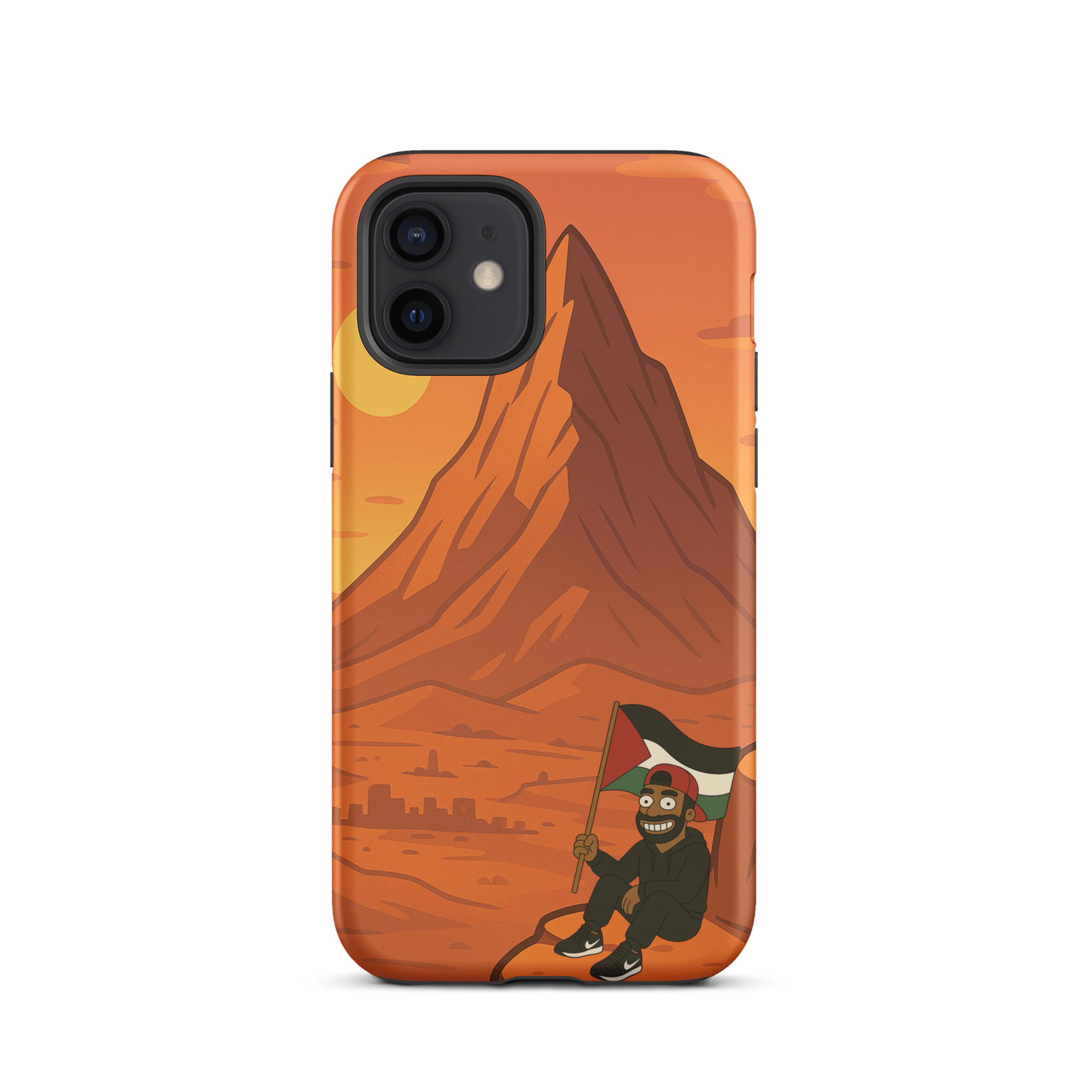 HASSAN FREE PALESTINE iPhone COVER® - BLOKKEN ER VARM