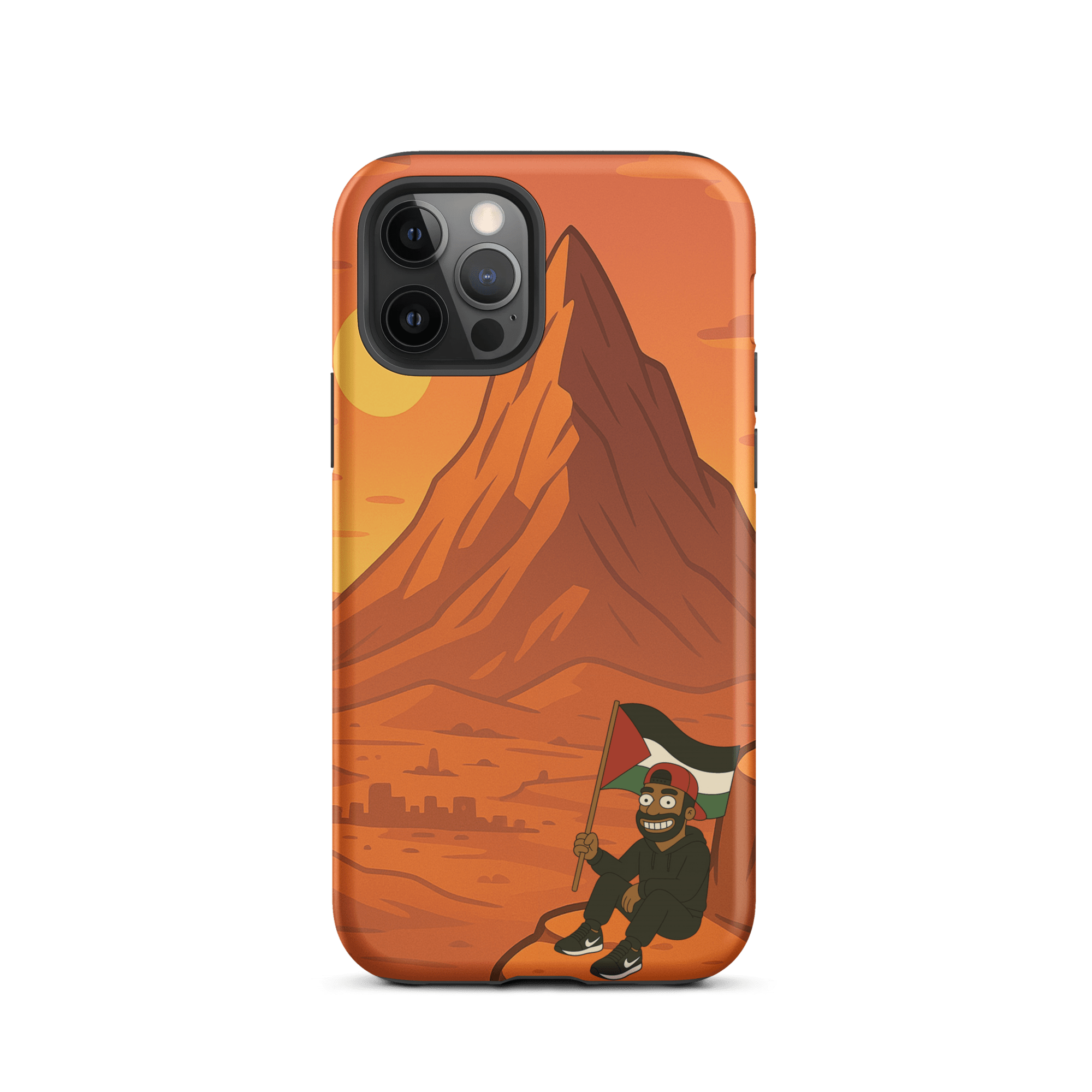 HASSAN FREE PALESTINE iPhone COVER® - BLOKKEN ER VARM