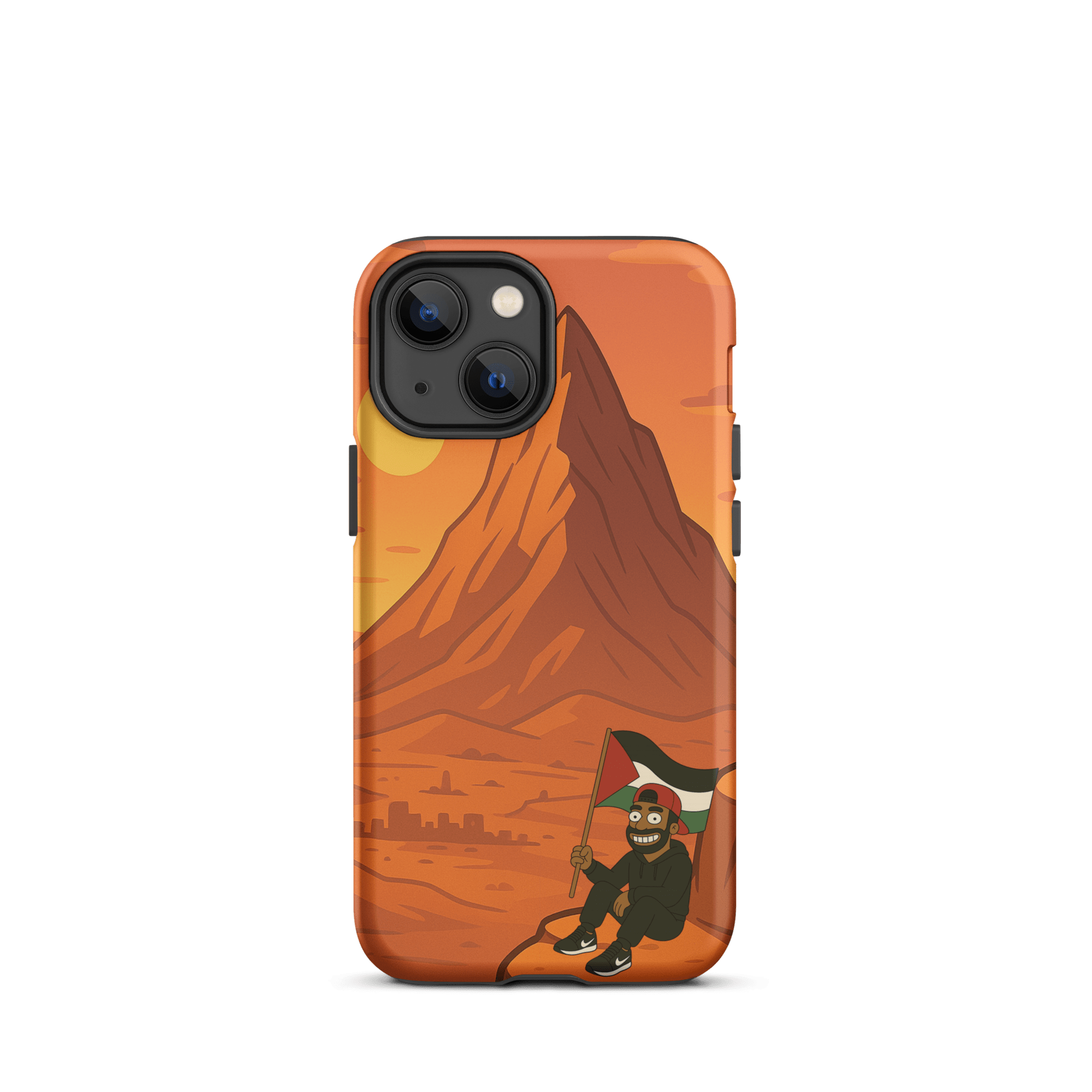 HASSAN FREE PALESTINE iPhone COVER® - BLOKKEN ER VARM