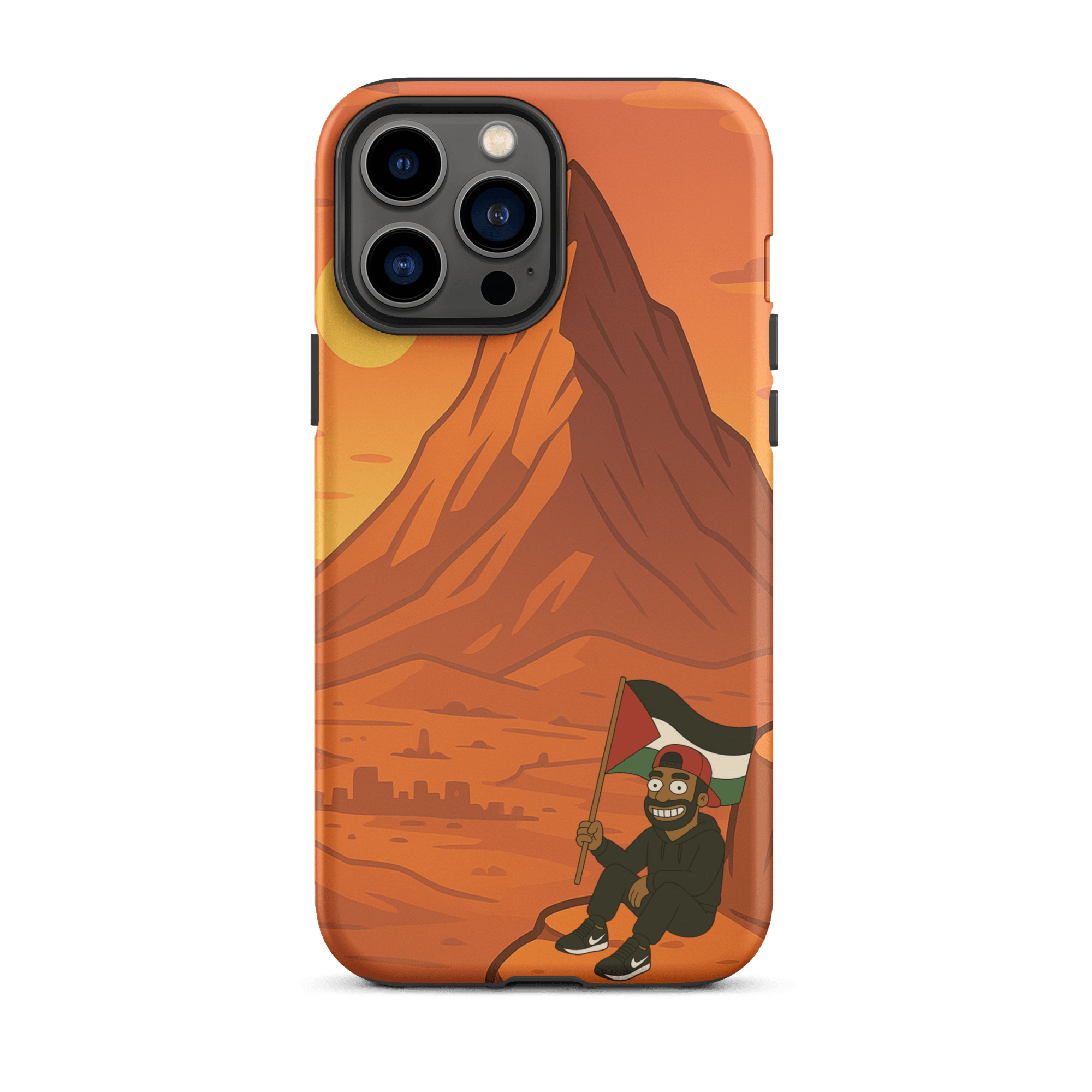 HASSAN FREE PALESTINE iPhone COVER® - BLOKKEN ER VARM