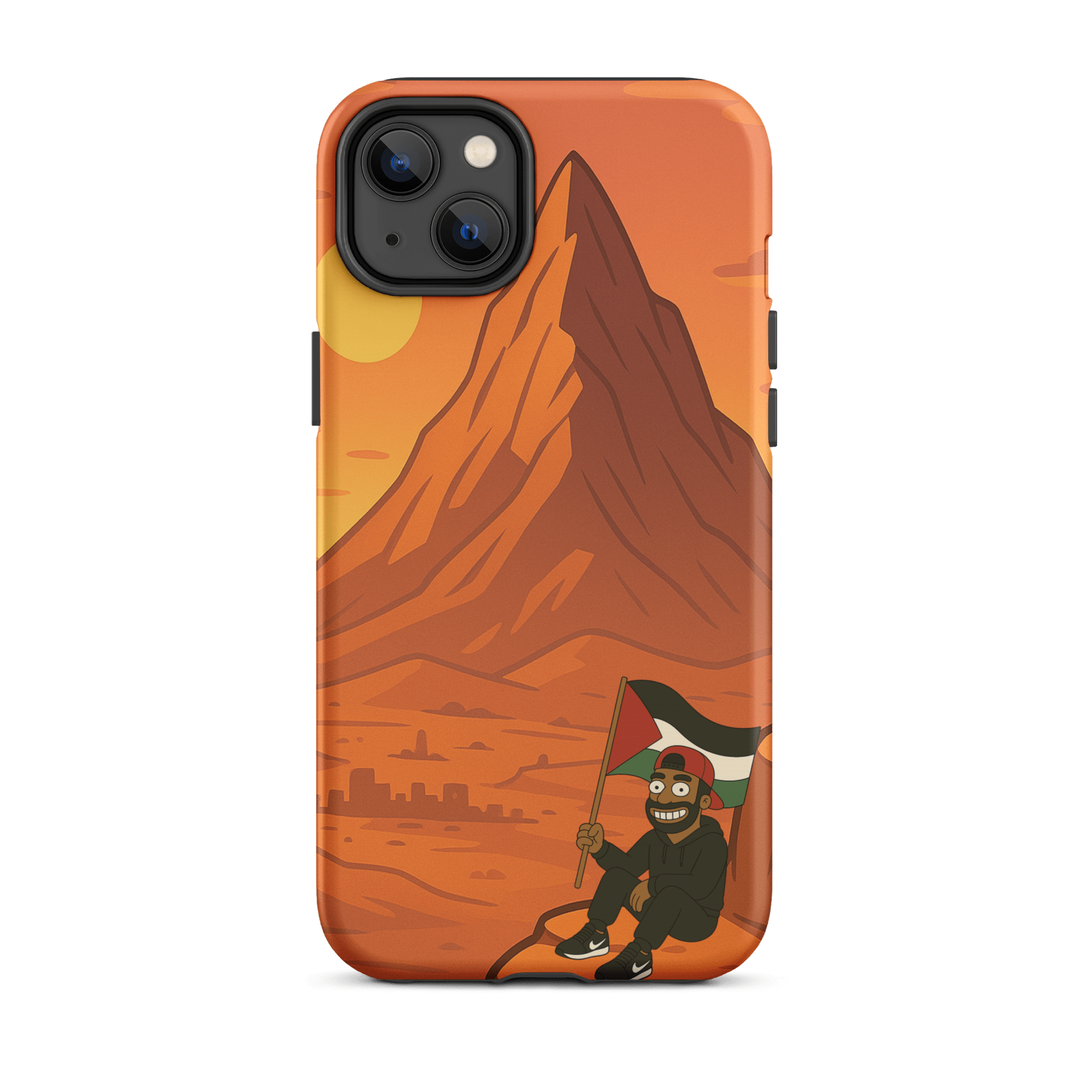 HASSAN FREE PALESTINE iPhone COVER® - BLOKKEN ER VARM
