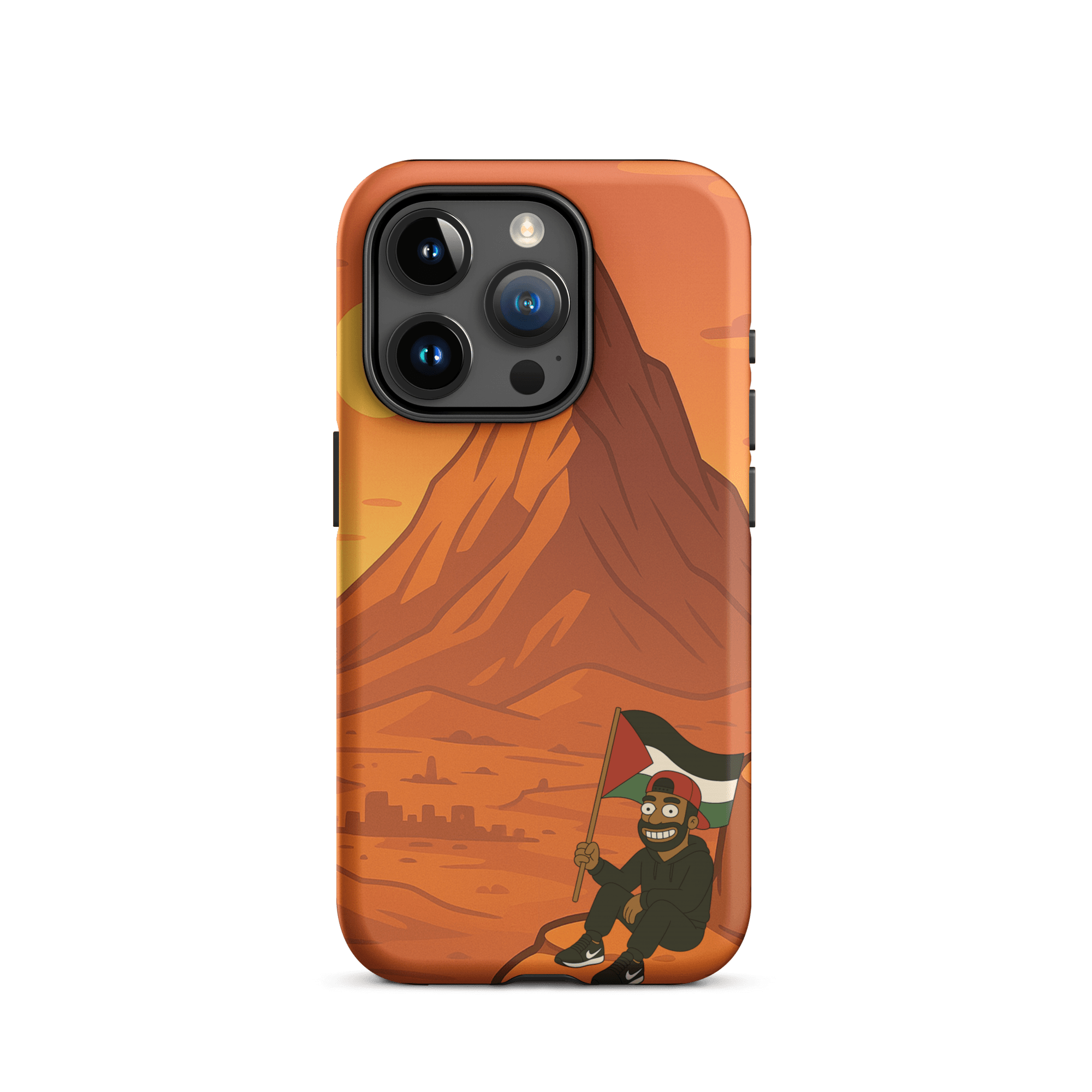 HASSAN FREE PALESTINE iPhone COVER® - BLOKKEN ER VARM